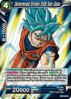 DBSCG-BT2-037 R Determined Striker SSB Son Goku