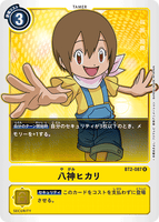 DCG-BT2-087 R Tamer 八神ヒカリ