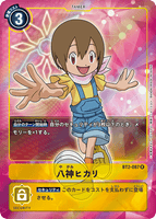 DCG-BT2-087 R-P Tamer 八神ヒカリ