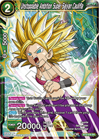 DBSCG-BT3-078 SR Unstoppable Ambition Super Saiyan Caulifla
