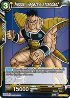 DBSCG-BT3-102 C Nappa, Vegeta's Attendant