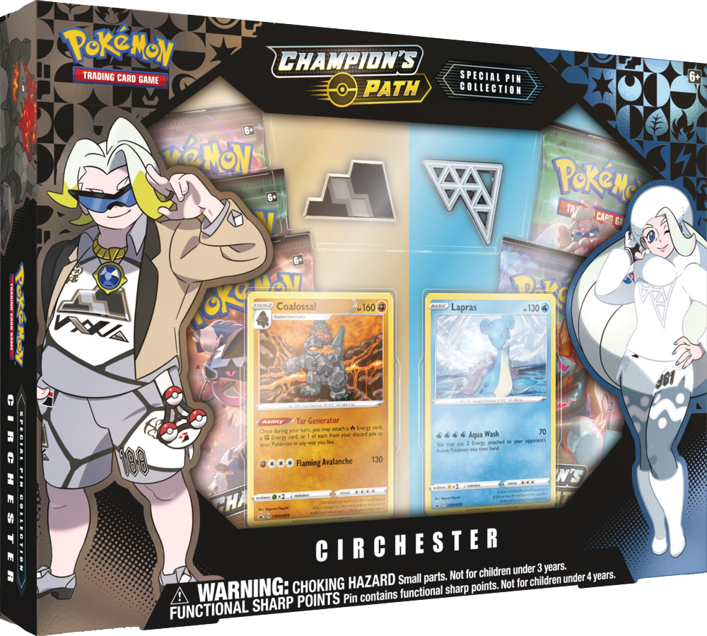 Pokémon TCG: Champion's Path - Circhester Special Pin Collection