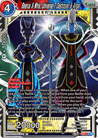 DBSCG-DB2-174 DAR Beerus & Whis, Universe 7 Destroyer & Angel