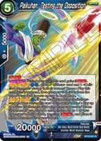 DBSCG-BT18-041 R Paikuhan, Testing the Opposition