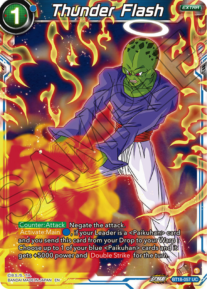 DBSCG-BT18-057 UC Thunder Flash