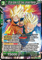 DBSCG-BT18-085 C SS Son Goten & SS Trunks, Unfurled Potential