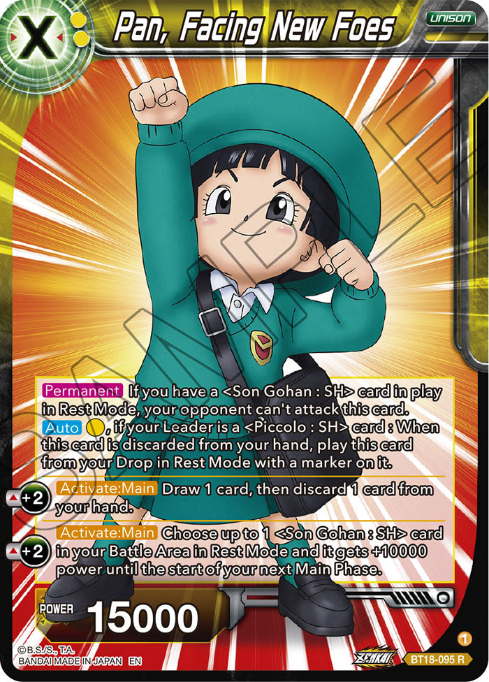 DBSCG-BT18-095 R Pan, Facing New Foes