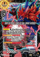 DBSCG-BT18-123 UC Demon God Shroom & Demon God Salsa, Imminent Annihilation