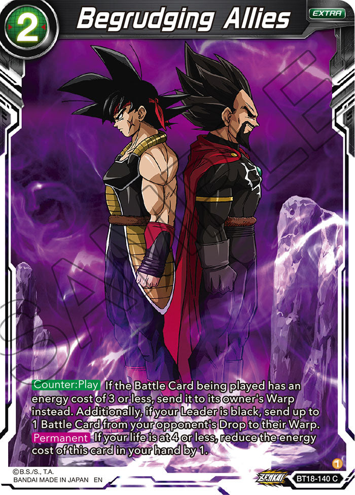 DBSCG-BT18-140 C Begrudging Allies