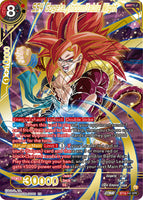 DBSCG-BT18-143 SPR SS4 Gogeta, Indomitable Might