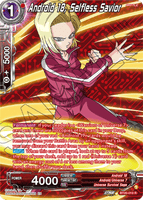 DBSCG-BT20C-010 R Android 18, Selfless Savior