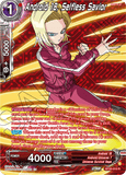 DBSCG-BT20C-010 R Android 18, Selfless Savior