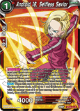DBSCG-BT20-010 R Android 18, Selfless Savior