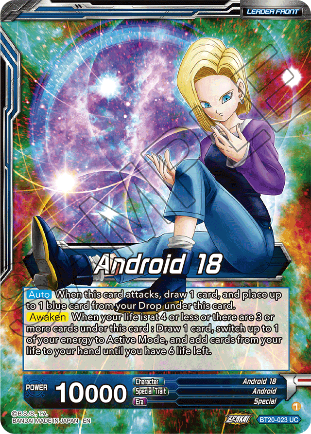 DBSCG-BT20-023 UC Android 18