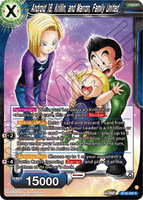 DBSCG-BT20-030 R Android 18, Krillin, and Marron, Family United