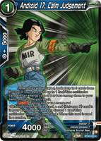 DBSCG-BT20-033 C Android 17, Calm Judgement