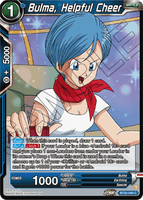 DBSCG-BT20-040 C Bulma, Helpful Cheer