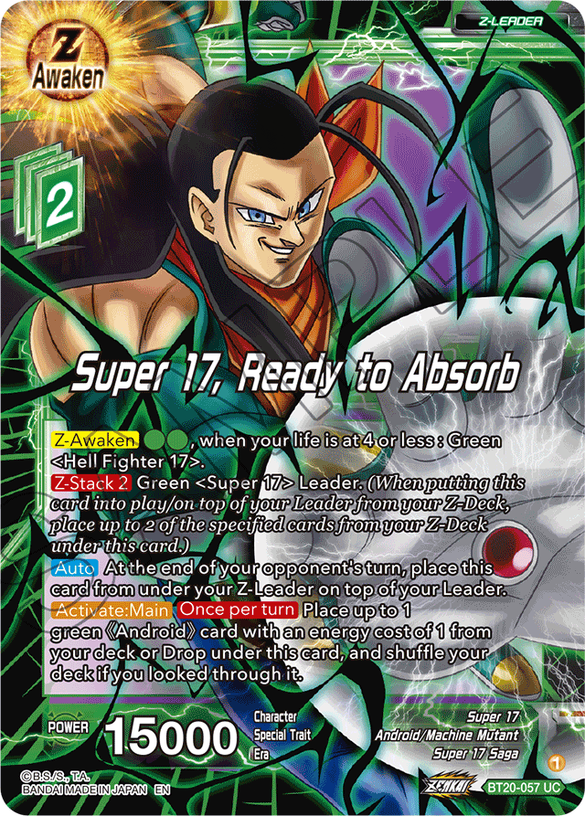 DBSCG-BT20-057 UC Super 17, Ready to Absorb