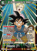 DBSCG-BT20-064 SR Son Goku & Android 18, Vital Teamwork