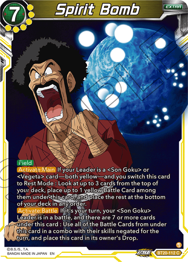 DBSCG-BT20-112 C Spirit Bomb