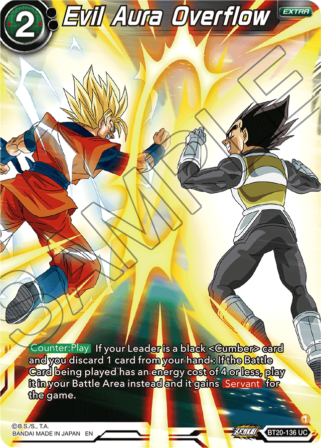 DBSCG-BT20-136 UC Evil Aura Overflow