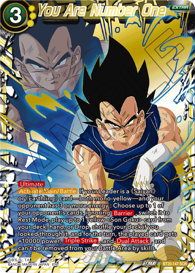 DBSCG-BT20-147 SCR You Are Number One