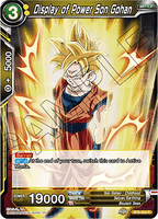 DBSCG-BT6-083 R Display of Power Son Gohan