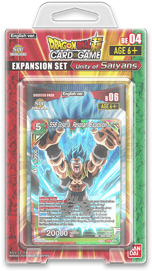 Dragon Ball Super TCG - [DBS-BE04] Unity Of Saiyans Expansion Set