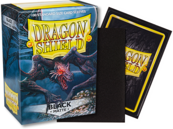 Dragon Shield - Black 'Rhipodon' Matte Card Sleeves