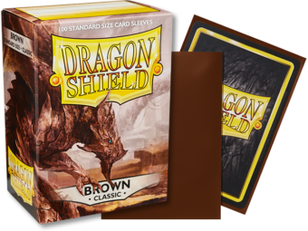 Dragon Shield - Brown ‘Brakish’ Classic Card Sleeves