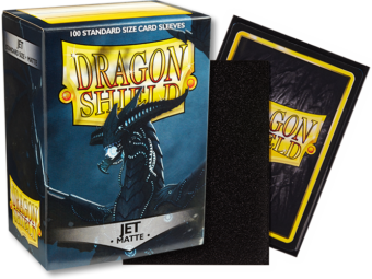 Dragon Shield - Jet 'Bodom' Matte Card Sleeves
