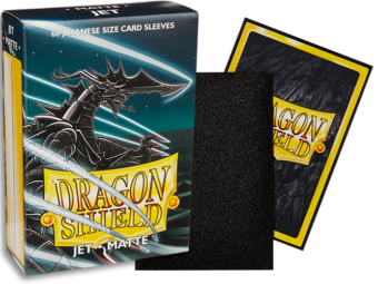 Dragon Shield - Jet ‘Extanium’ Matte Mini Card Sleeves