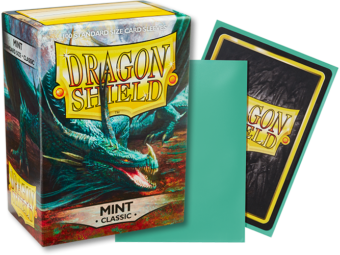Dragon Shield - Mint ‘Cor’ Classic Card Sleeves