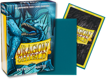 Dragon Shield - Petrol ‘Xi’ Matte Mini Card Sleeves