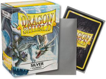 Dragon Shield - Silver ‘Mirage’ Classic Card Sleeves