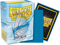 Dragon Shield - Sky Blue 'Strata' Matte Card Sleeves