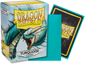 Dragon Shield - Turquoise ‘Methestique’ Classic Card Sleeves
