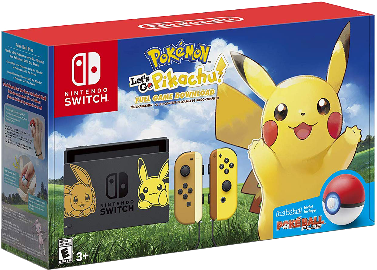 Pikachu Download Pokemon Let's Go Pikachu Nintendo Switch