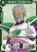 DBSCG P-105 PR Paragus, the Sacrifice (BT6 Dash Pack)