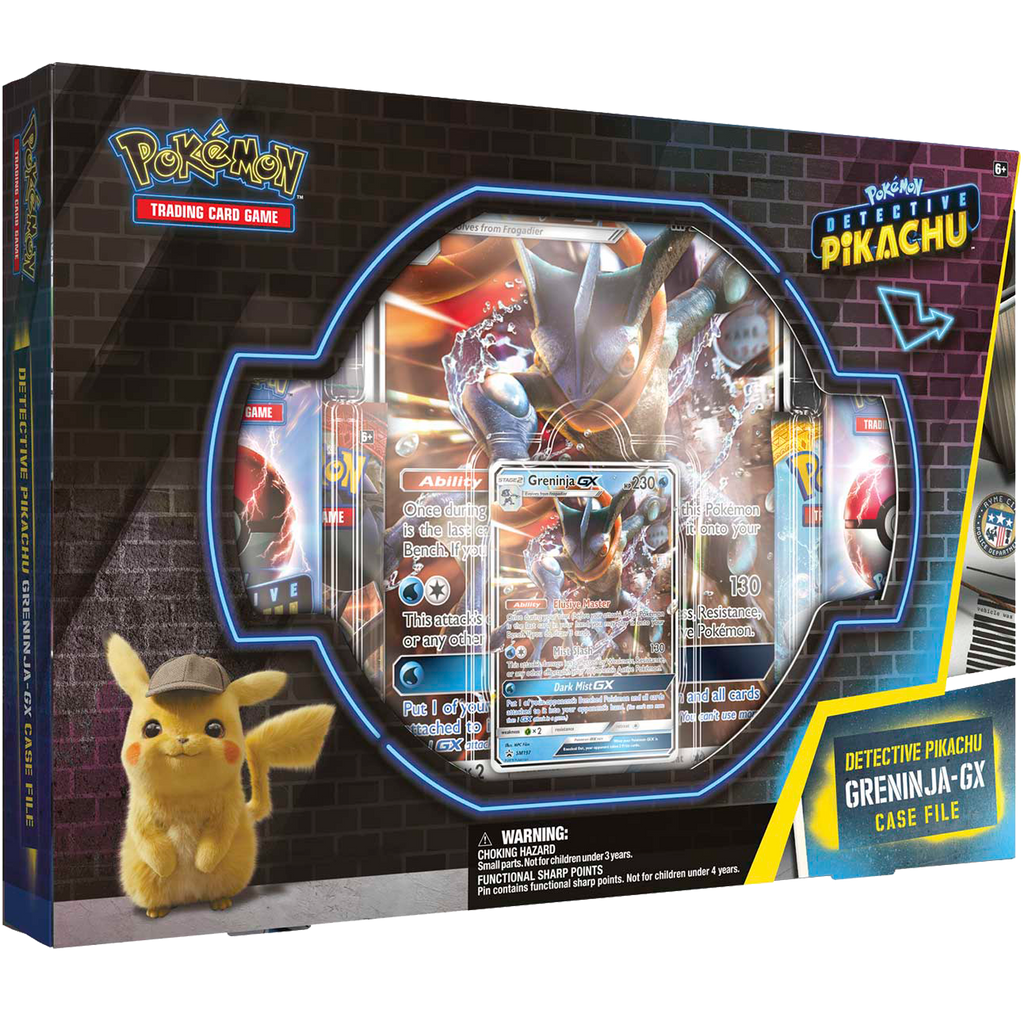 Pokémon TCG: Detective Pikachu - Greninja GX Case File