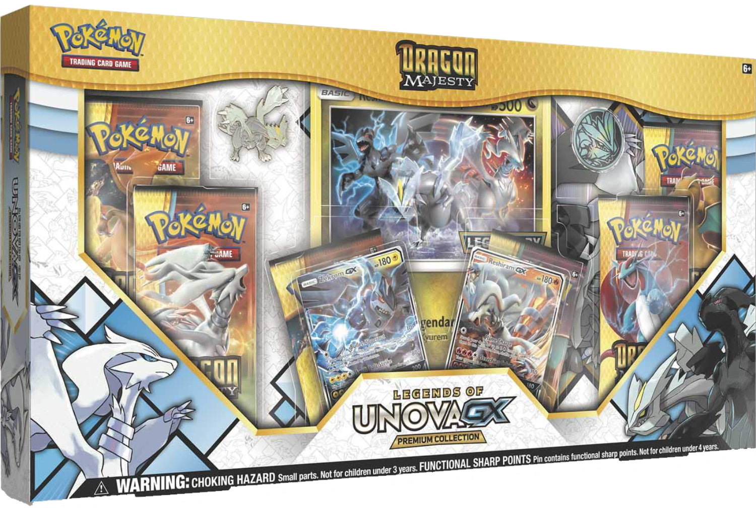 Pokémon TCG: Dragon Majesty - Legends of Unova GX Premium Collection B