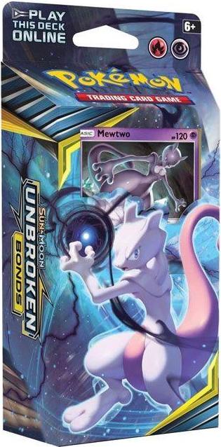Pokémon TCG Sun & Moon - Unbroken Bonds Mewtwo Theme Deck