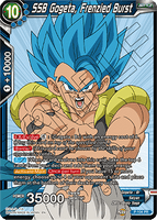 DBSCG P-104 PR SSB Gogeta, Frenzied Burst (BT6 Dash Pack)