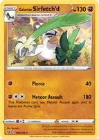 PTCG-SS02 095/192 R Galarian Sirfetch'd
