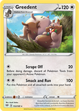 PTCG-SS03 153/189 R Greedent