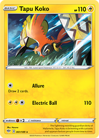 PTCG-SS03 061/189 R Tapu Koko