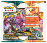Pokémon TCG: Sword & Shield - Darkness Ablaze 3-Blister Set (Flareon)