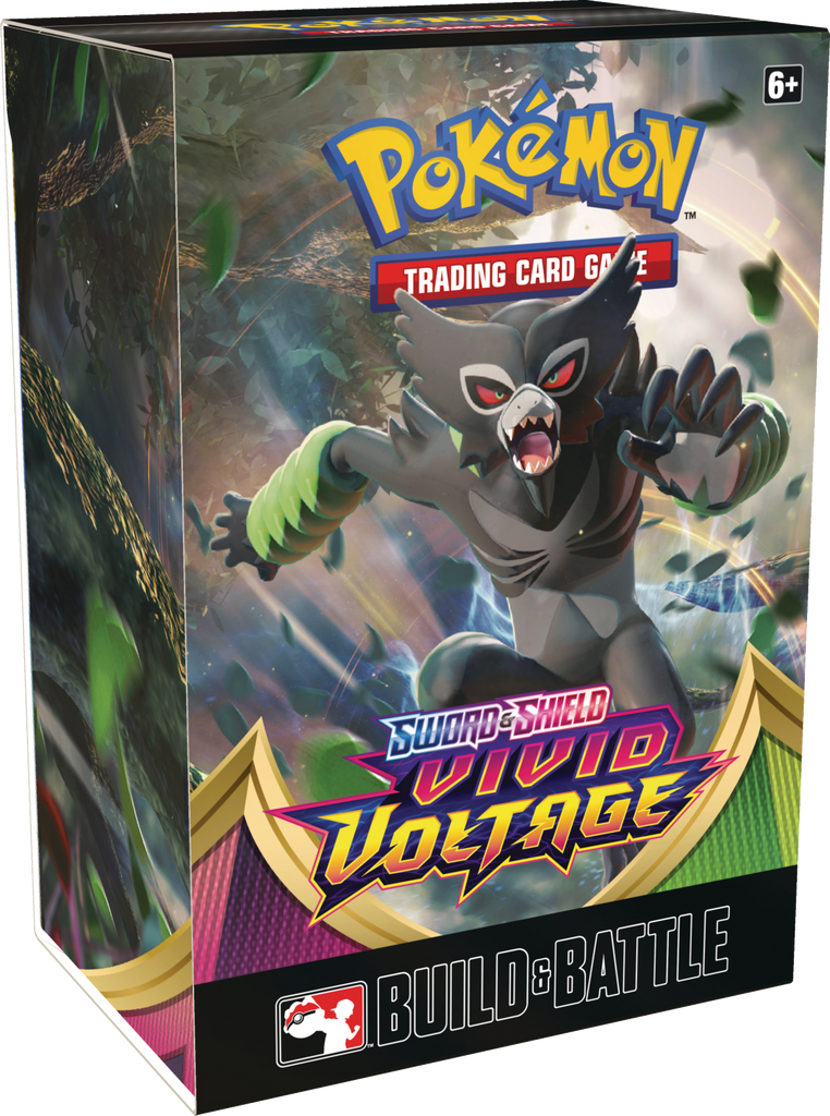 Pokemon TCG - Sword & Shield: Vivid Voltage Build & Battle Box