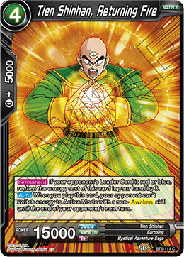 DBSCG-BT6-111 C Tien Shinhan, Returning Fire