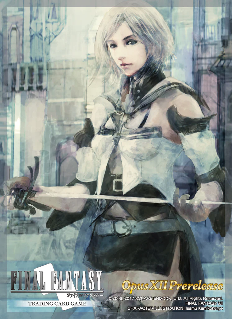 Final Fantasy TCG - Ashelia B'nargin Dalmasca Card Sleeve (Opus XII Pr | Game Academia Singapore Final Fantasy TCG - Ashelia B'nargin Dalmasca Card Sleeve (Opus XII Pr | Game Academia Singapore